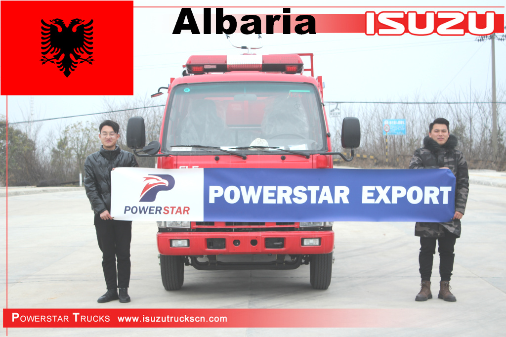Albaria ISUZU 1500L Fire Fighting Truck Fire Engine Mini Fire Truck