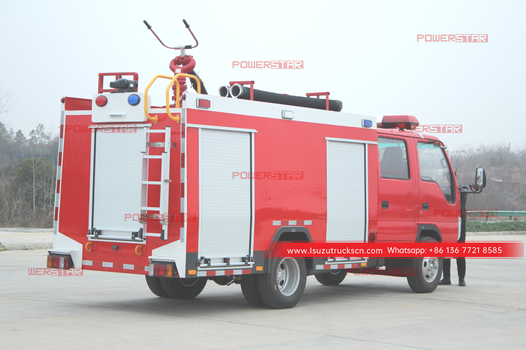 Albaria Japan ISUZU 1500L Fire Fighting Truck Fire Engine Mini Fire Truck