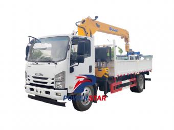Isuzu ELF 4 ton lorry crane truck - PowerStar Trucks