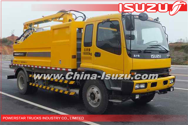 10,000L Nigeria Isuzu High pressure industrial cleaning Vehicle