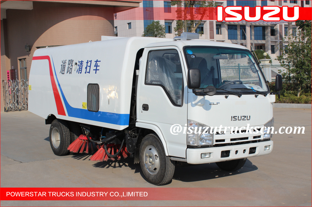 brnad new ISUZU NKR 3cbm-5cbm Isuzu Road Sweeping Vehicle
