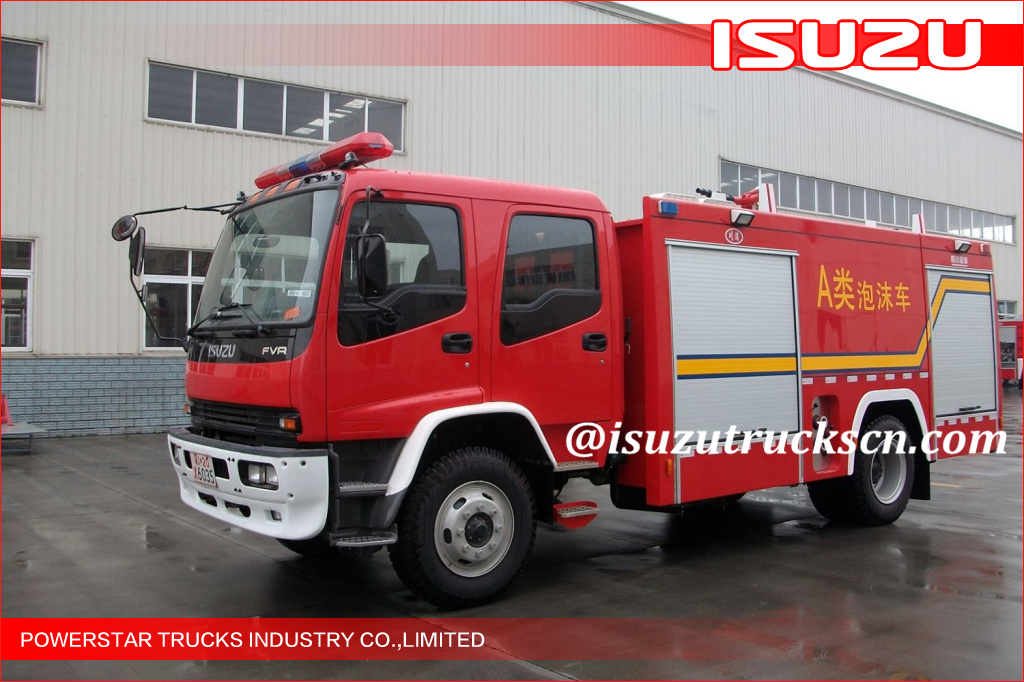 Brand new 5000L Isuzu FTR Chassis Water Fire Tender Vehicle