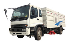 road sweeper cleaner truck ISuzu FTR FVR trucks
