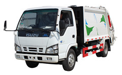 Garbage compactor truck Isuzu