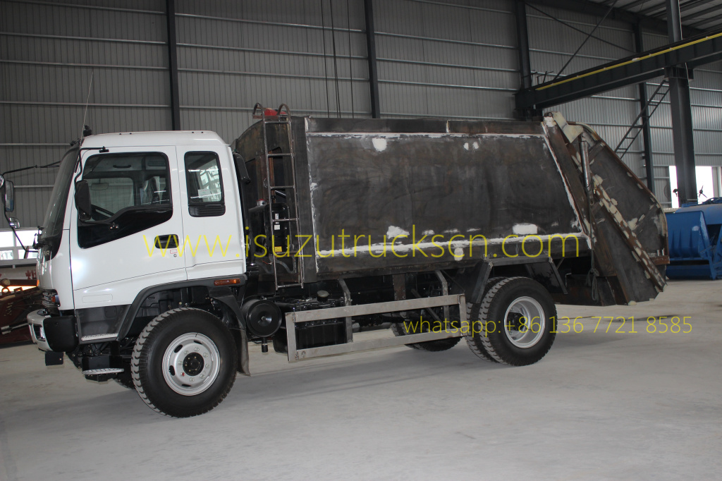 Customer made 12CBM 10cbm waste compactor truck Isuzu