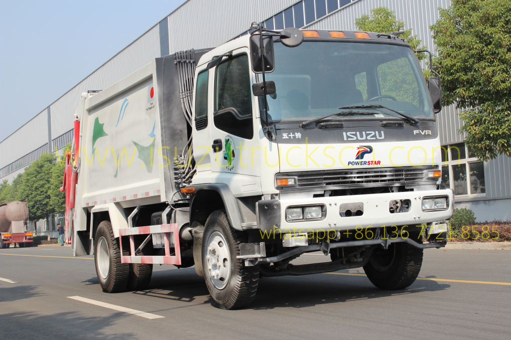 Garbage Compactor Vehicle Isuzu 14CBM specifications and picture