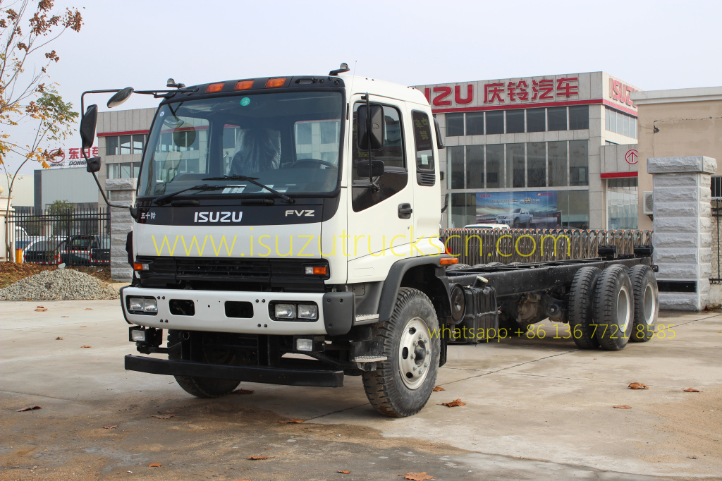 16Cbm-18Cbm Isuzu Chassis Garbage Transport Truck pictures