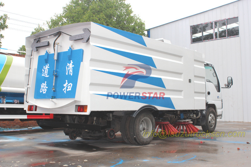 workshop of New square dustbin body for road sweeper truck pictures