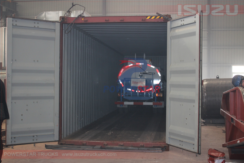 Envío de CAMIONES DE AGUA Camiones cisterna Isuzu ELF 5.000Litros
