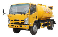 Sewage truck Isuzu vacuum suction trucks