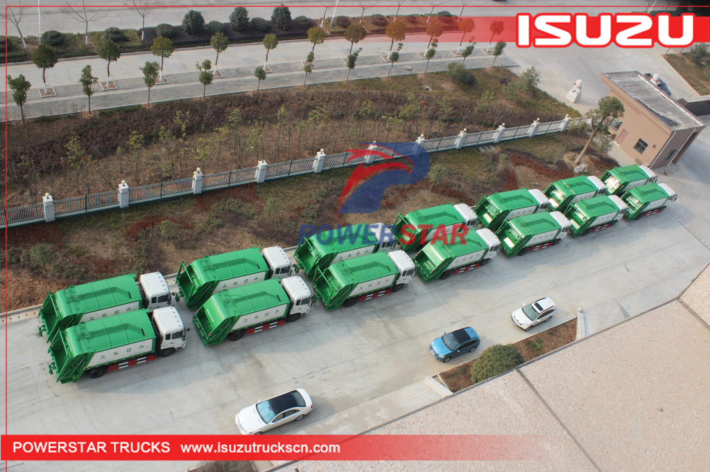 14cbm Isuzu GIGA Garbage Compactor Truck with 380Hp for sale
