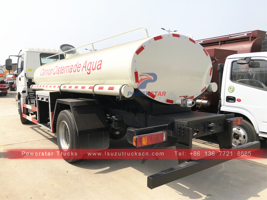 Customized ISUZU GIGA Water Transport Tanker Vehicle