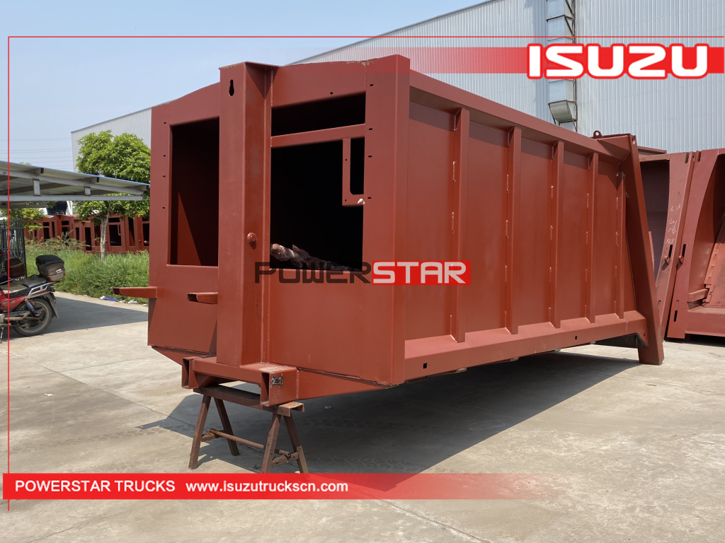 Hydraulic super structure for Hydraulic pressed garbage truck