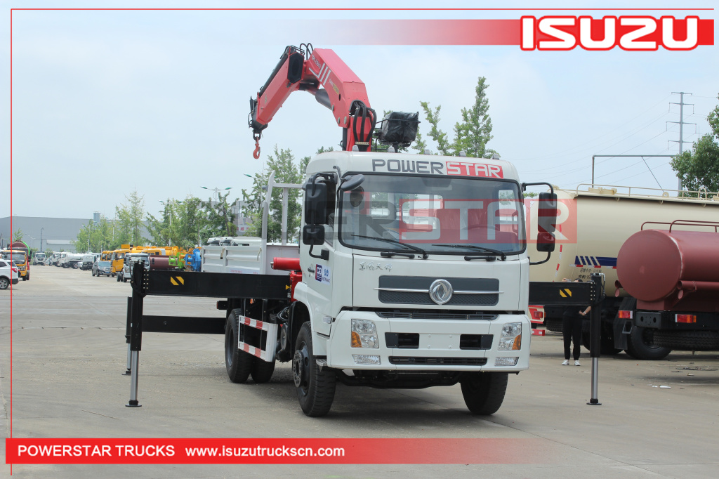Brand new DongFeng Knuckle Folding Boom Crane Trucks with Palfinger SPK23500 for sale
