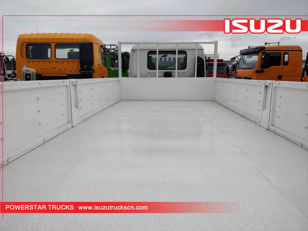 ISUZU FVR FTR sidewall Dropside 6wheeler Cargo Trucks for sale