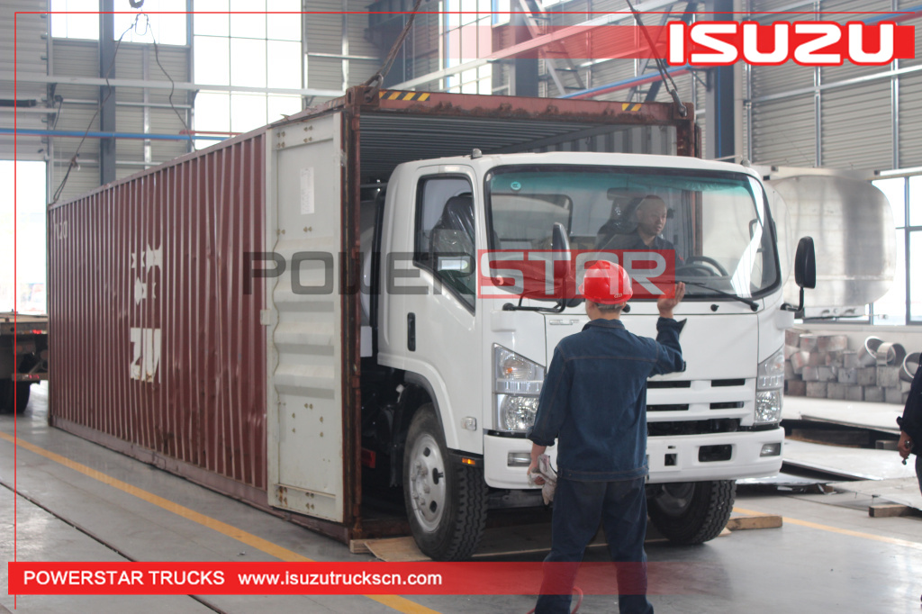 antigua Isuzu Water Tanker Stainless Steel Potable Water Truck For Sale