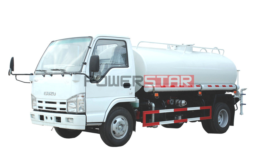 ISUZU ELF NPR Drinking water tanker trucks 3,000L for sale