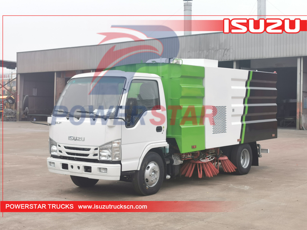 New ISUZU Vacuum Dust Cleaner Vehicle Road Sweeper Truck