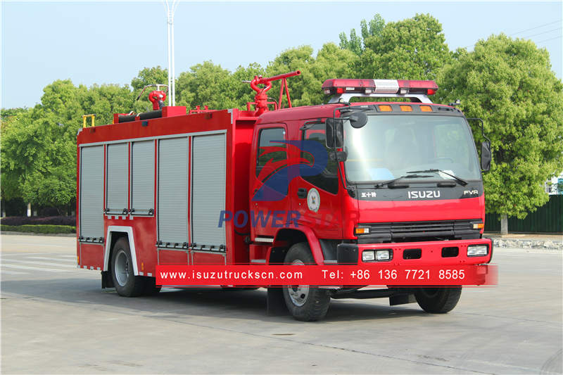 Philippine isuzu fire truck