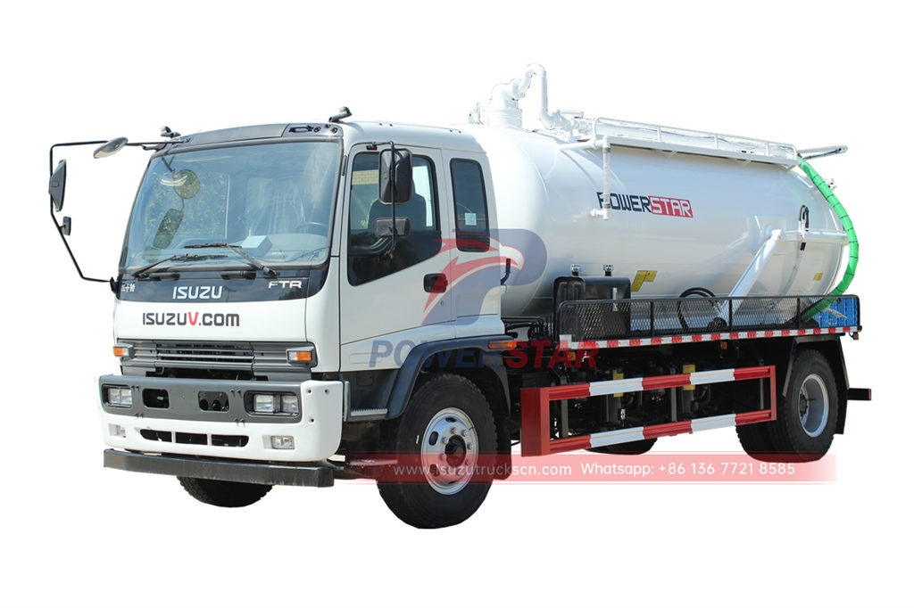 New and used ISUZU FTR sewage tank truck