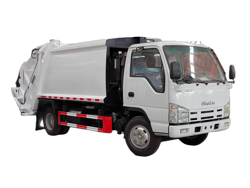 Isuzu 100P refuse compactor truck
