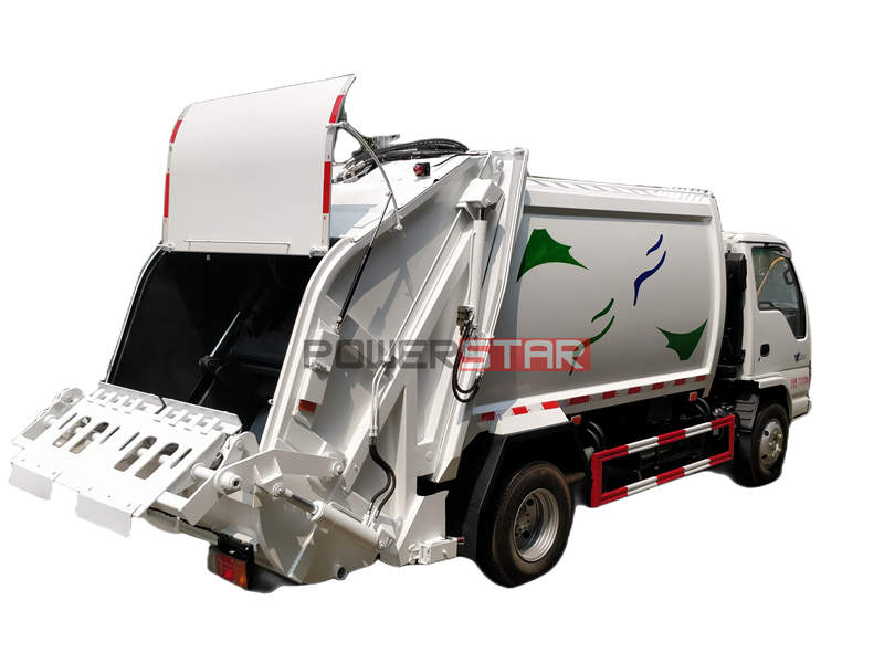 Isuzu 600P garbage compactor truck