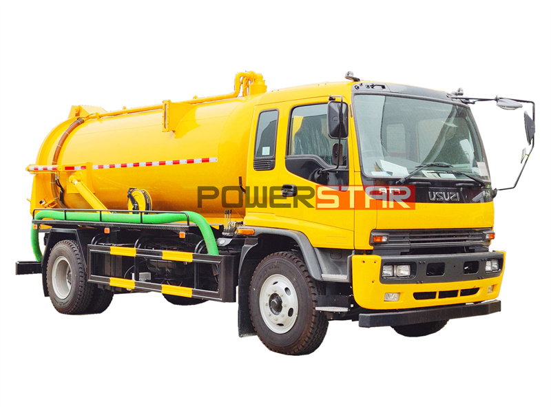 Isuzu FTR sewage suction truck