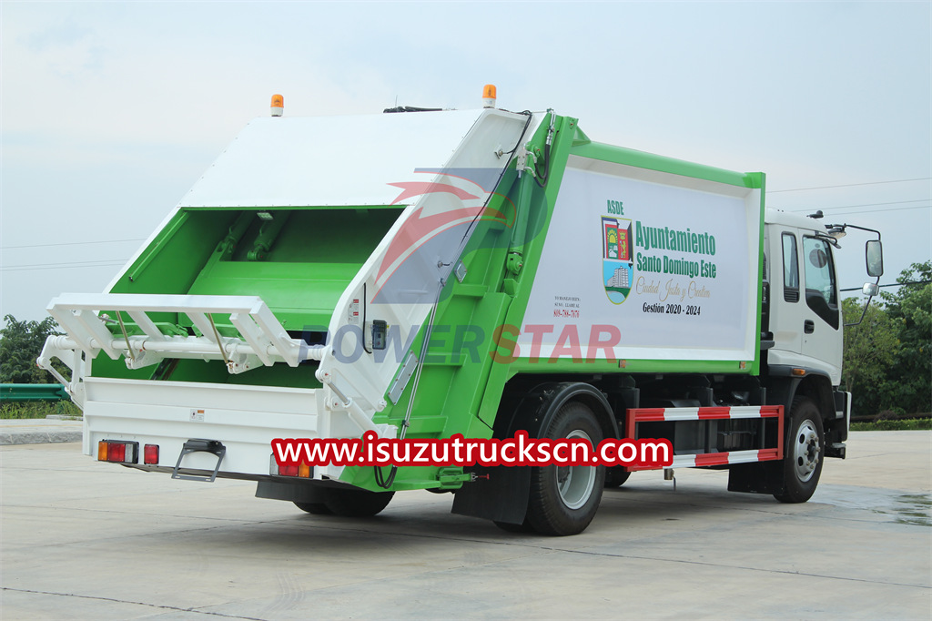 ISUZU FTR 16cbm refuse compactor truck for sale