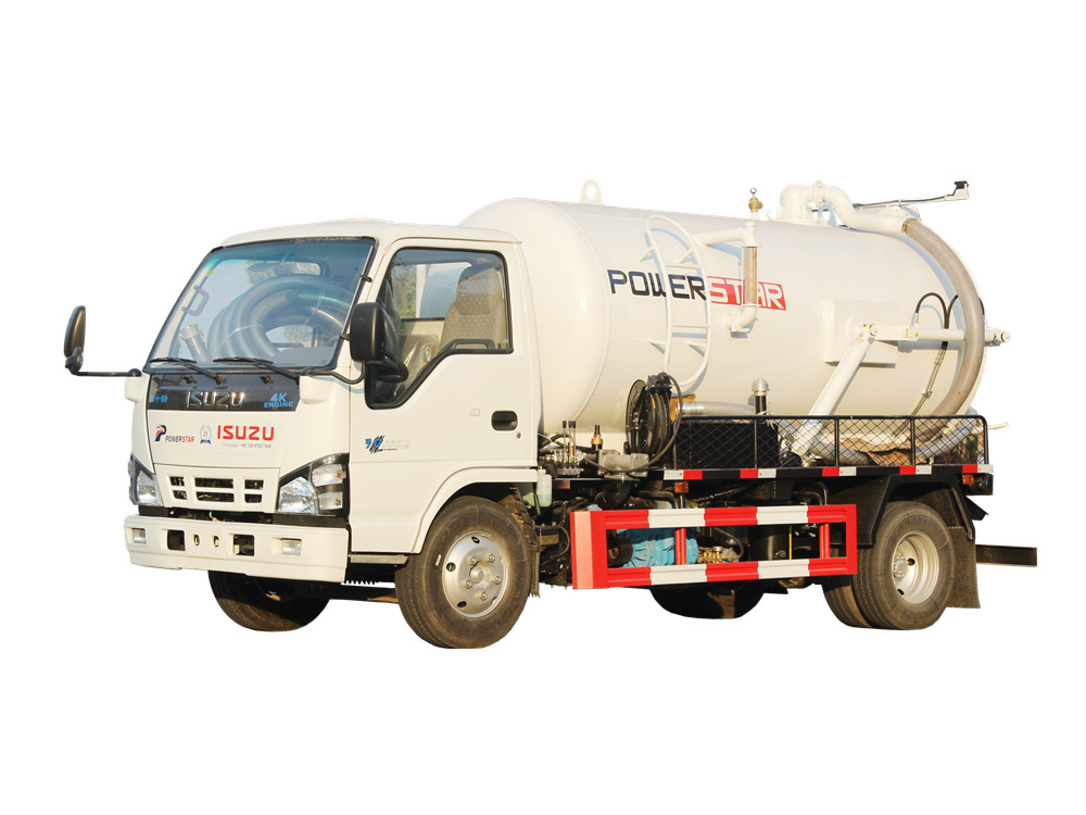 Isuzu sewer cleaner truck factory