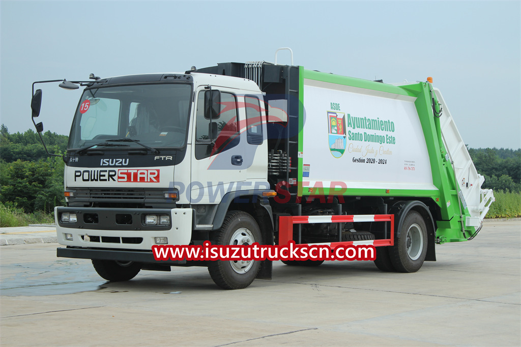 ISUZU FTR 16cbm refuse compactor truck