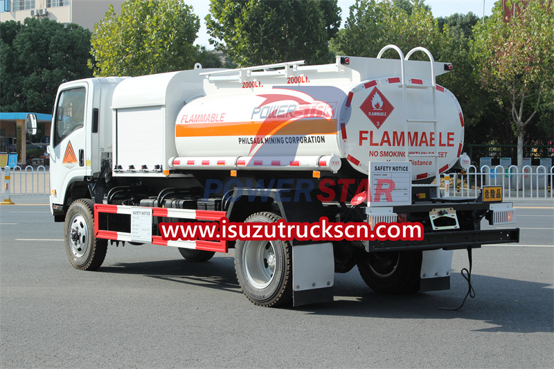 ISUZU diesel fuel trucks