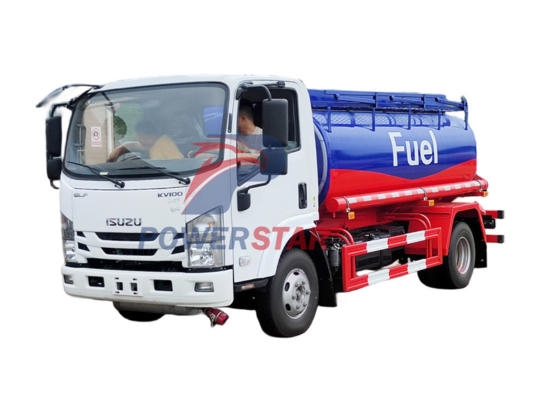 Newly designed ISUZU kv100 fuel truck