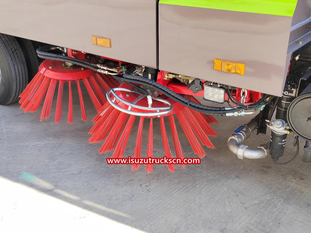 Brushes for sweepers and street sweeping brooms