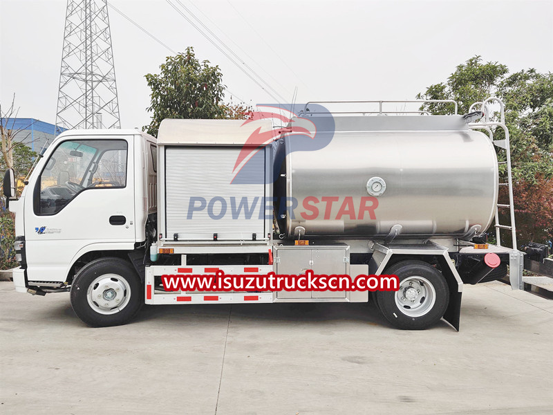 Brand new Isuzu fuel bowser tanker
