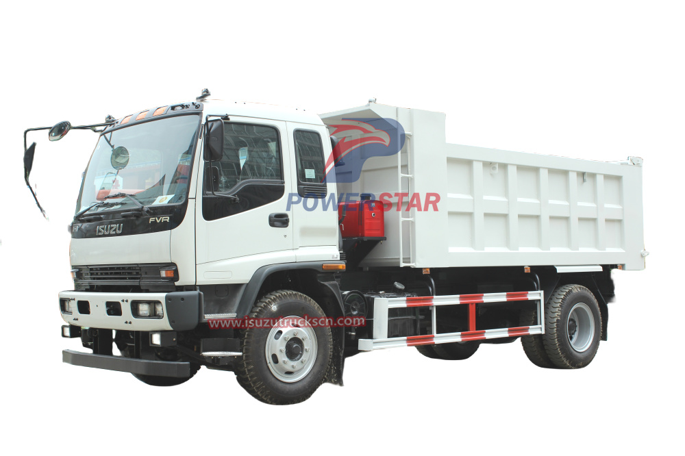6HK1-TCH 300HP Isuzu FVR dump tipper trucks for philippines