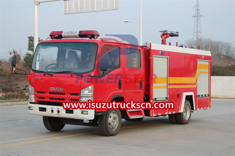 Isuzu fire engine ELF