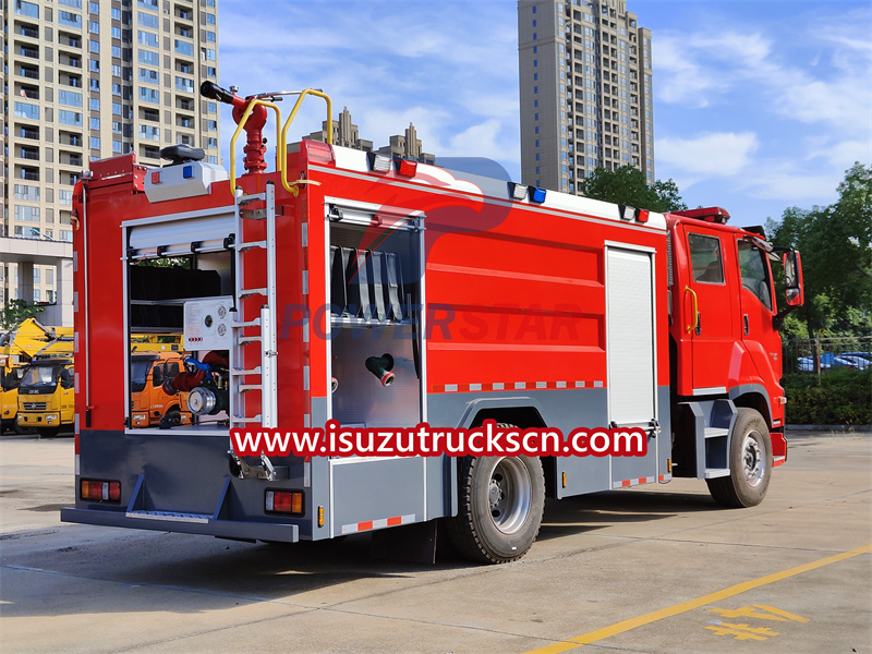 Isuzu fire truck