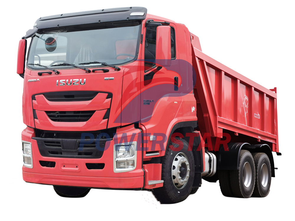 Isuzu dump truck