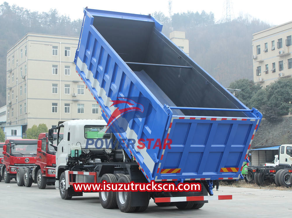 Isuzu dump lorry truck