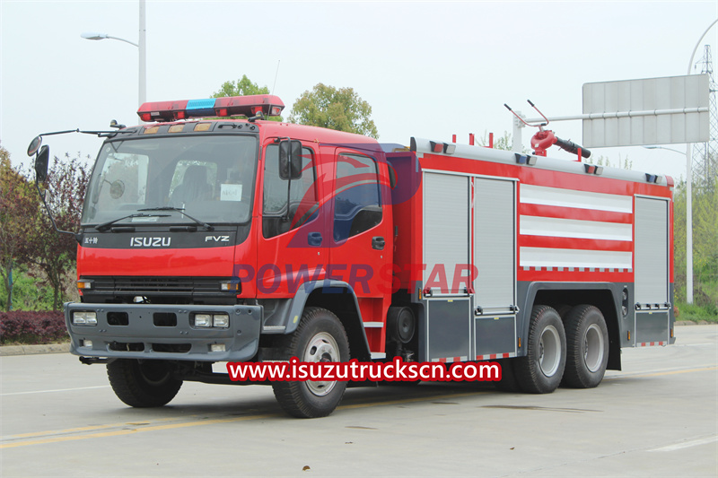 Isuzu FVZ fire truck