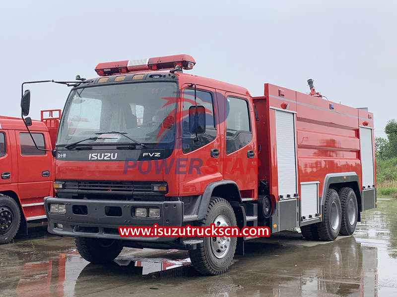 isuzu fvz fire truck