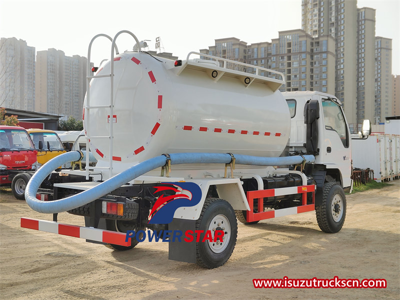 ISUZU NKR sewage truck