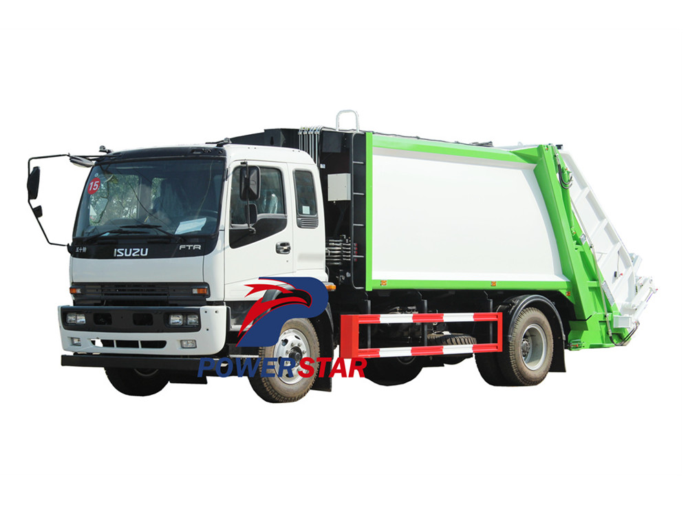 isuzu FTR garbage compactor truck