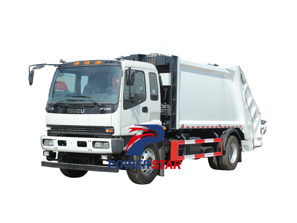 isuzu 14cbm waste disposal truck
