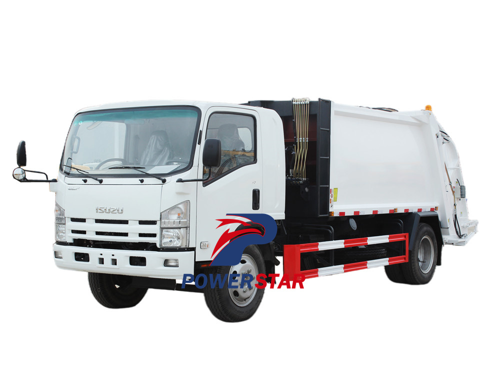 isuzu 700p waste compressor truck