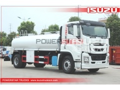 Japanese  ISUZU giga 20000 Liters Stainless Steel Material Drinkable Water Tank Truck for Sale