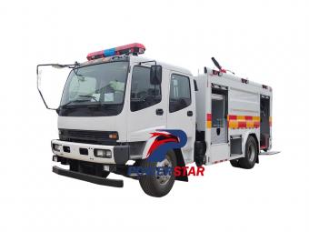 ISUZU FVR foam fire truck - PowerStar Trucks