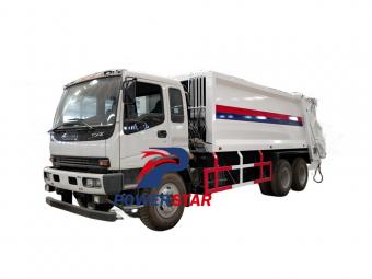Isuzu 25 cbm refuse compactor truck - PowerStar Trucks