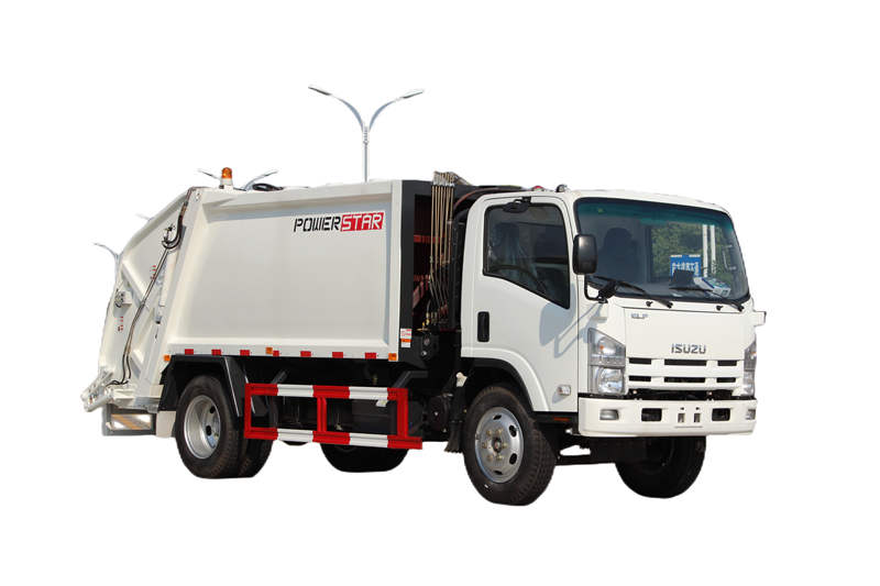 How to find good isuzu 700P garbage compactor truck