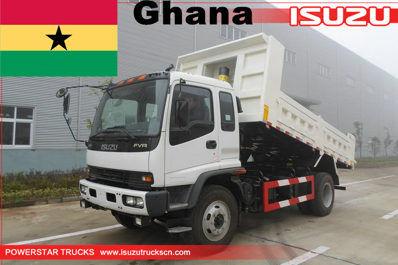 Ghana - 1 unit ISUZU FVR dump tipper trucks